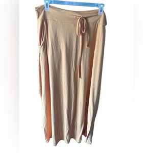 Zenana Outfitters Tan Maxi Skirt